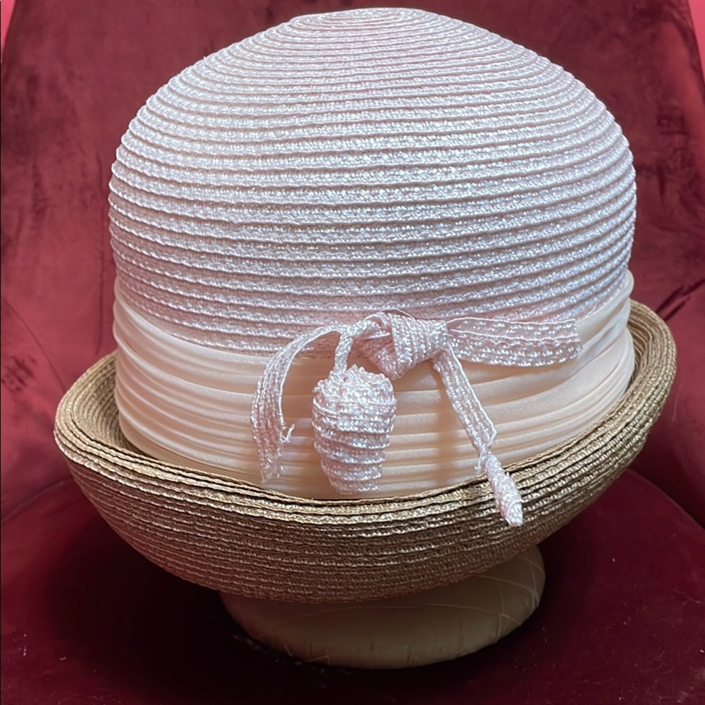 Vintage Mr John Jr  bucket hat. Pink and perfect! Excellent condition